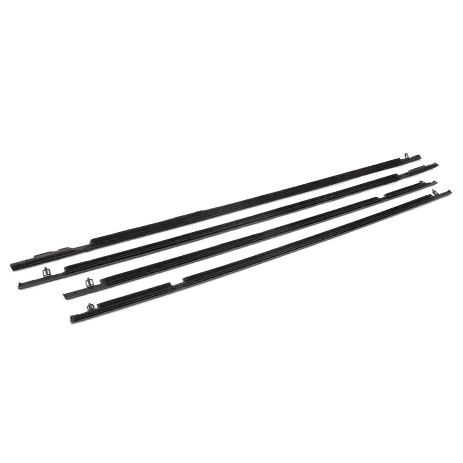 Yplvwsoyq One Color Car Window Seal Strip Compatible With Civic 2006 2007 2008 2009 2010 2011 4Pcs Car Window Weatherstrip Moulding Trim Waterproof Sealing Strips