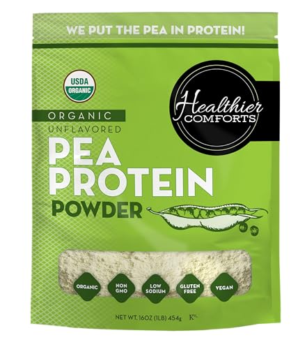 Healthier Comforts Organic Pea Protein