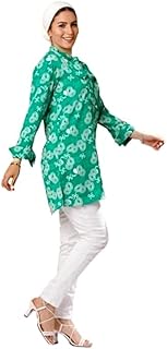 بلوزة بطباعة كرافت للنساء من تايت ستيتش