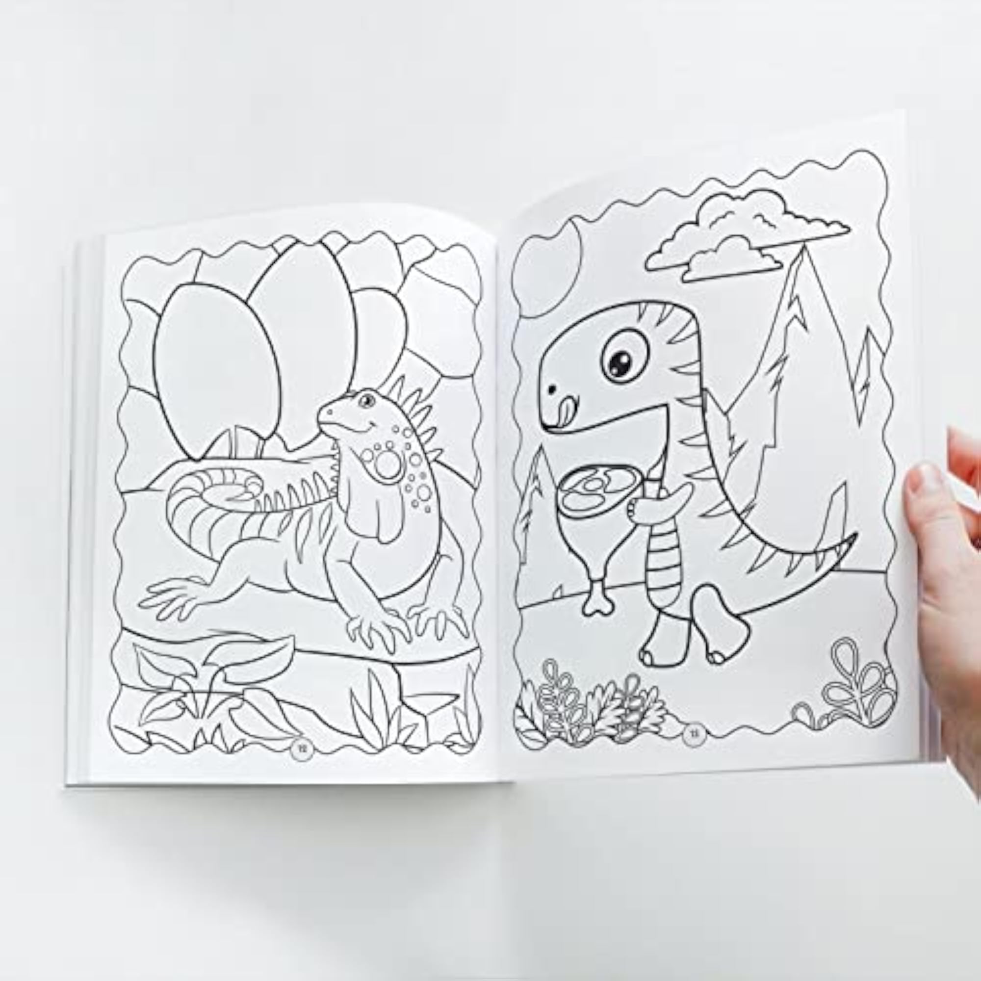 Dinosaur Colouring Book - Activity for Children