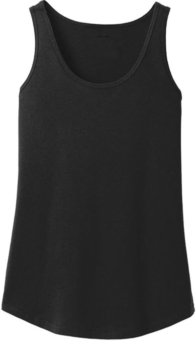 Black cotton tank top Clearance