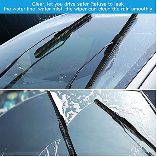 Image of Auto Hub Car Wiper Blade Compatibility with TATA Indica Vista (Model : 2008-2016) Windshield Size D-24,P-16
