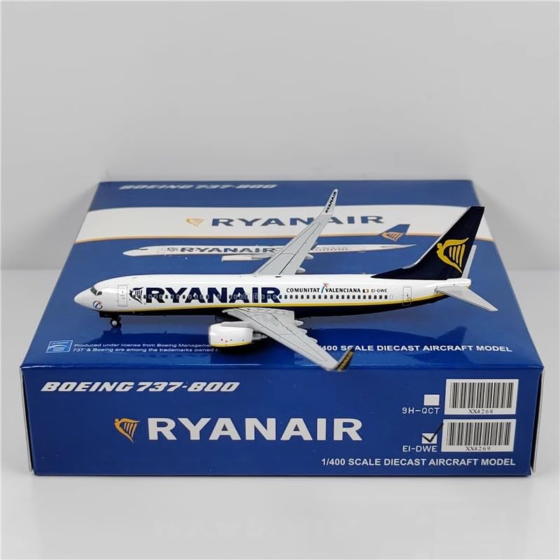 Amazon | JC Wings 1:400 XX4269 Ryanair ライアン航空 Boeing 737-800