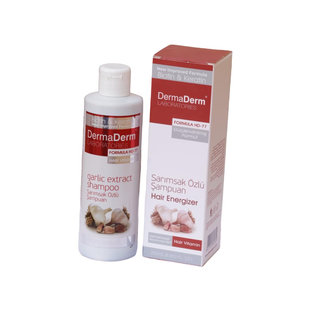 DERMA-DERM LABS GARLIC EXTRACT SHAMPOO 250ML