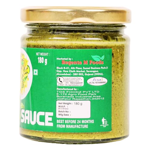 Image of CANEEN Basil Pesto Sauce - | Authentic Italian Recipe, Ready to Use, Perfect for Pasta, Sandwich,wraps|Simple Meals and Sides Creamy Pesto| Italian Toppings Sauce