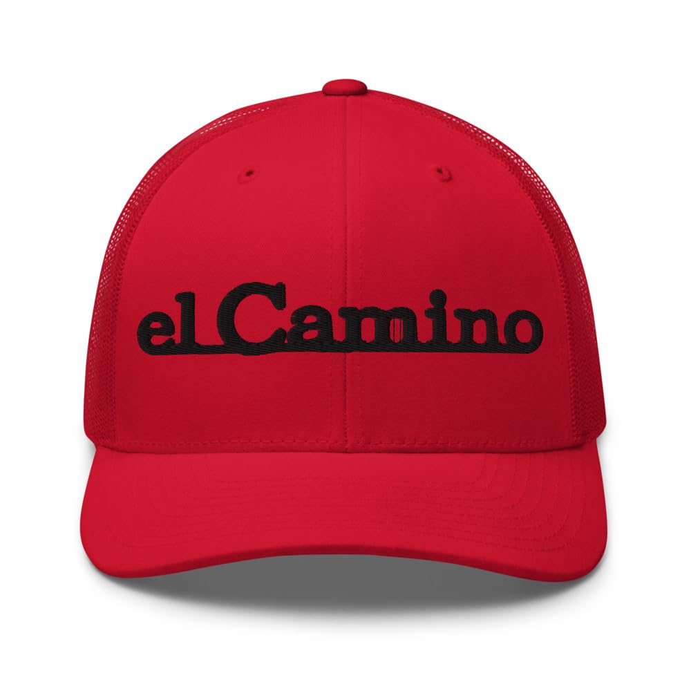 1969 El Camino SS Trucker Cap – Vintage Muscle Car Hat Classic Snapback Mesh Adjustable