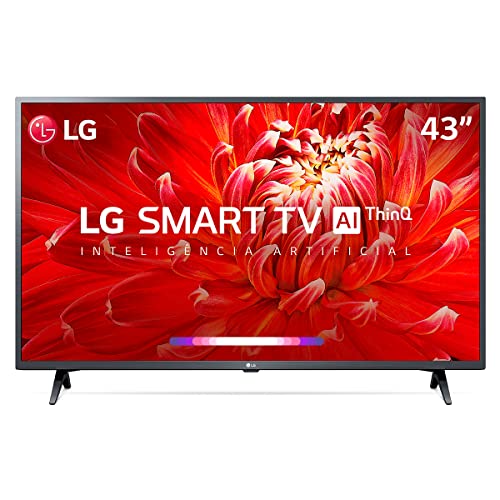  LG 43LM63 Full HD Smart TV 43” LED 2021 LG ThinQ AI con Processore Quad Core, webOS 4.5, Wi-Fi, 3x HDMI, USB, Lan, Active HDR, Dolby Digital
