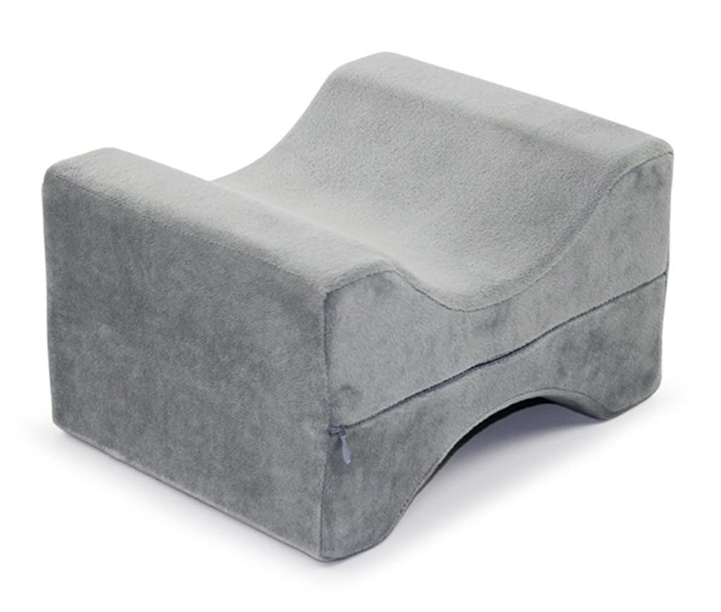 Almohada ortopédica para las rodillas, almohada ortopédica para las piernas para personas que duermen de lado, almohadas posicionadoras de piernas, cojín para las piernas de la cama de embarazo para