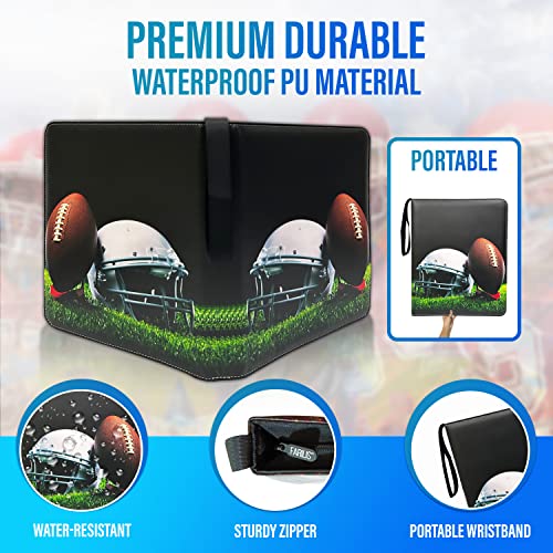 Farilis - Football Card Binder For Collectors - 900 Trading Cards - The Ultimate Football Card Holder - Sports Card Binder - Collectible Trading Card Album #TOP3