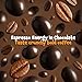 Dark Chocolate Covered Espresso Coffee Beans - 2 Pound Bulk Pack