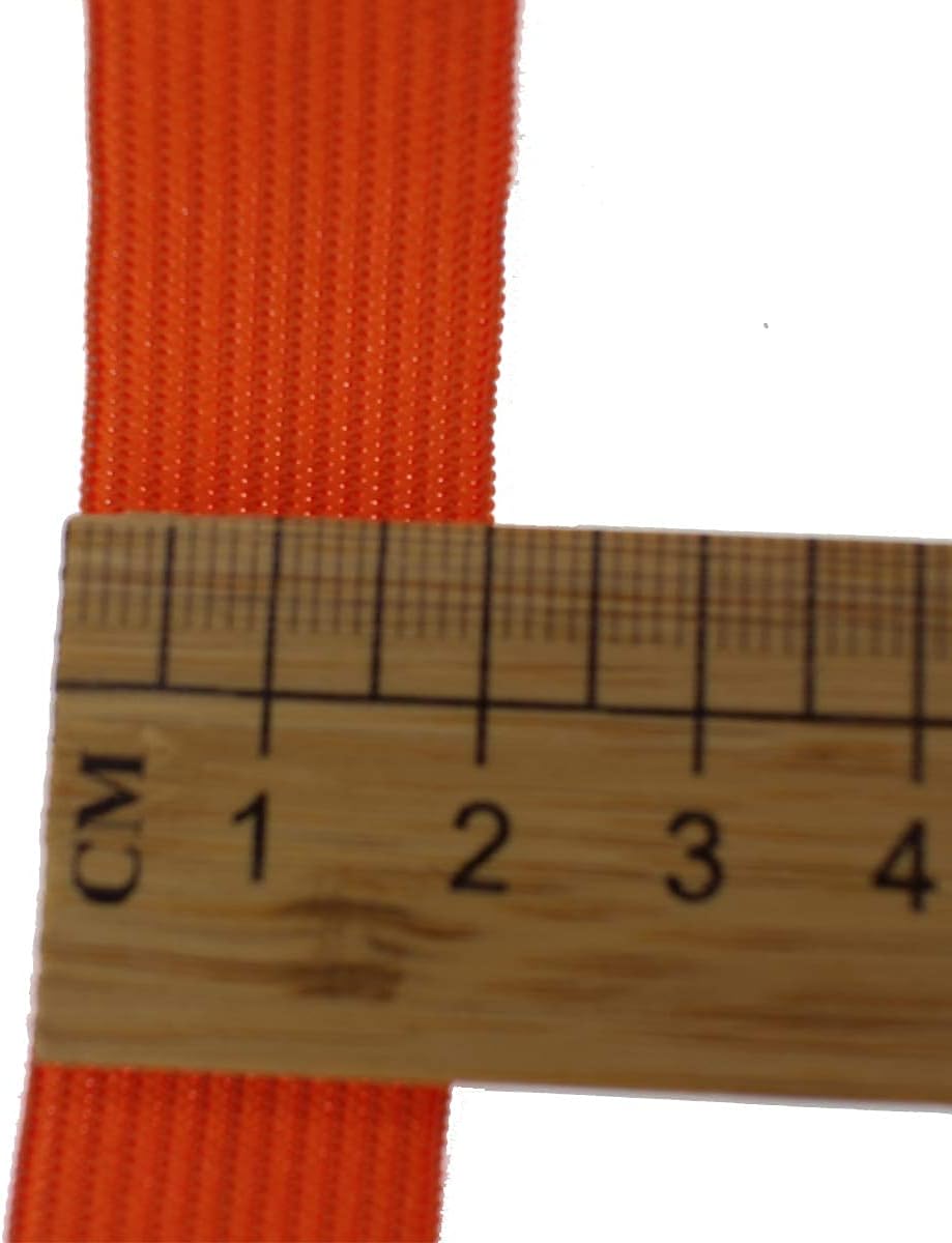 Yong Colored Elastic Sewing Band 40 Yards 20mm 3/4 Inch Flat Striped Elastic Band Heavy Stretch High Elasticity Knit Band for DIY Sewing, Waistband, DIY Craft, Bedspread, Waist, Wig