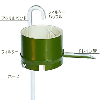 BIONIA 3点セット　おまけ付き Amazon.co.jp: TSUBASI 水槽 フィルター アクリルベンド ABS製