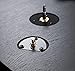 Dual Electronics Dual CS 518 Belt Drive Manual Turntable with Twin Gimbal Design Tonearm Black Vinyl Veneer