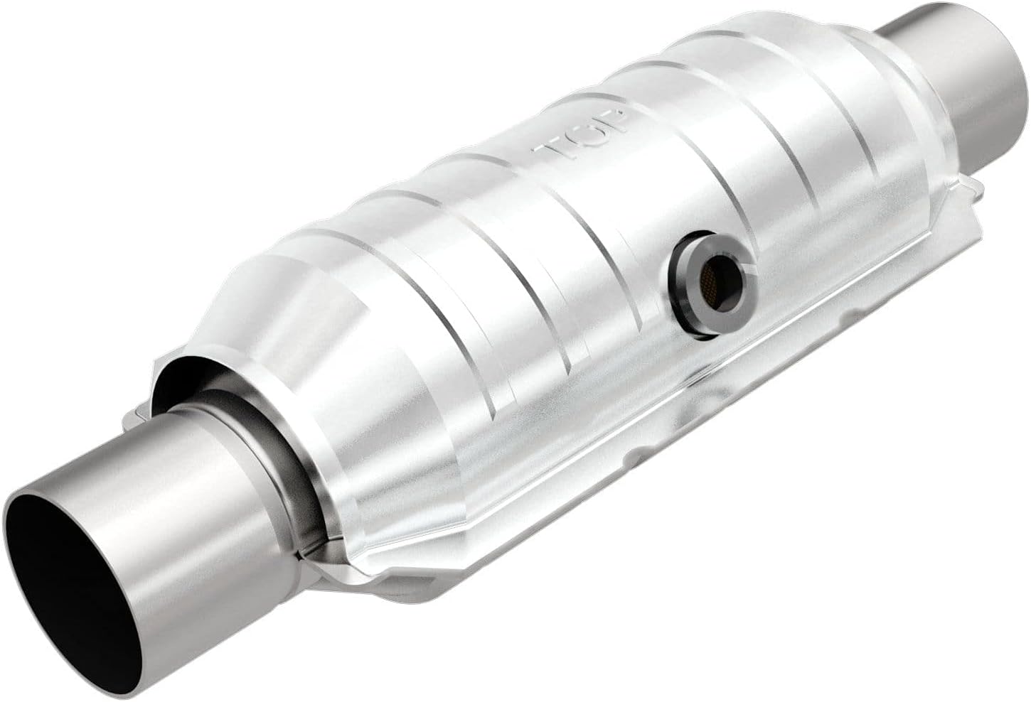 MagnaFlow Catalytic Converter 99356HM: 2.5"/2.5" Inlet/Outlet, HM Grade, Universal Fit (Federal/EPA Compliant)