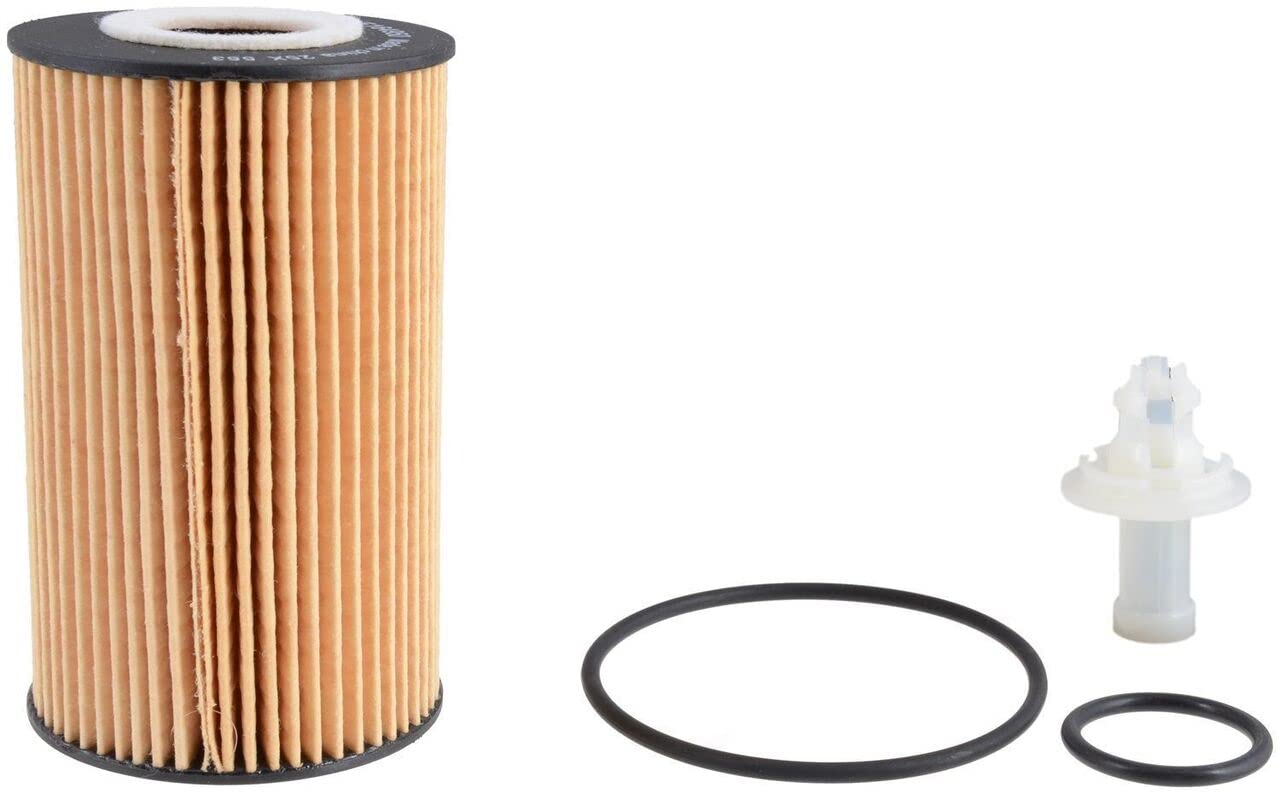 BOSCH 3980 Premium Oil Filter With FILTECH Filtration Technology - Compatible With Select Lexus GS F, IS F, LC500, LX570, RC F; Toyota Land Cruiser, Sequoia, Tundra