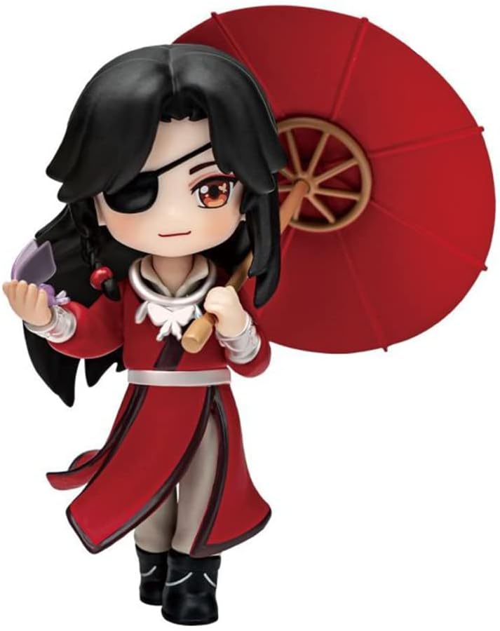 QAHEART Xie Lian Figure Hua Cheng Action Figure San Lang Cake Topper, Q Ver Anime Figure Model Set, Exquisite Handmade Desktop Figurine Statue Decoration Collection