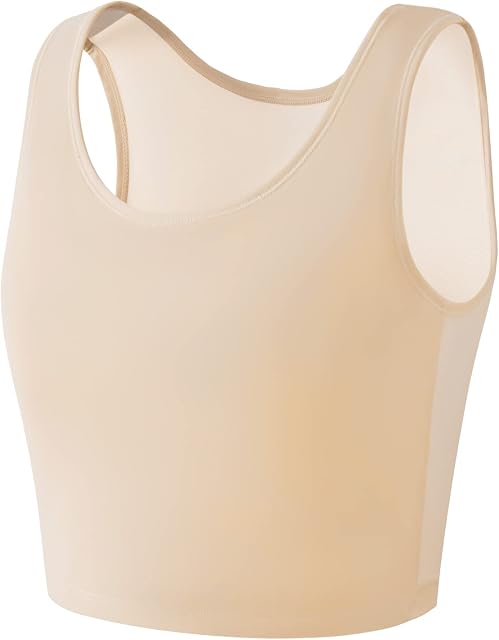 GCTBL Trans Binder Women Transgender FTM Chest Binder Half Compression Bra