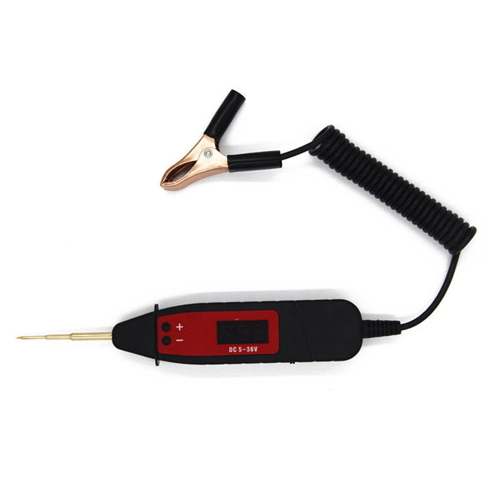Panne électrique auto ? Résolvez le problème avec ce stylo d'essai 5-36V LCD numérique