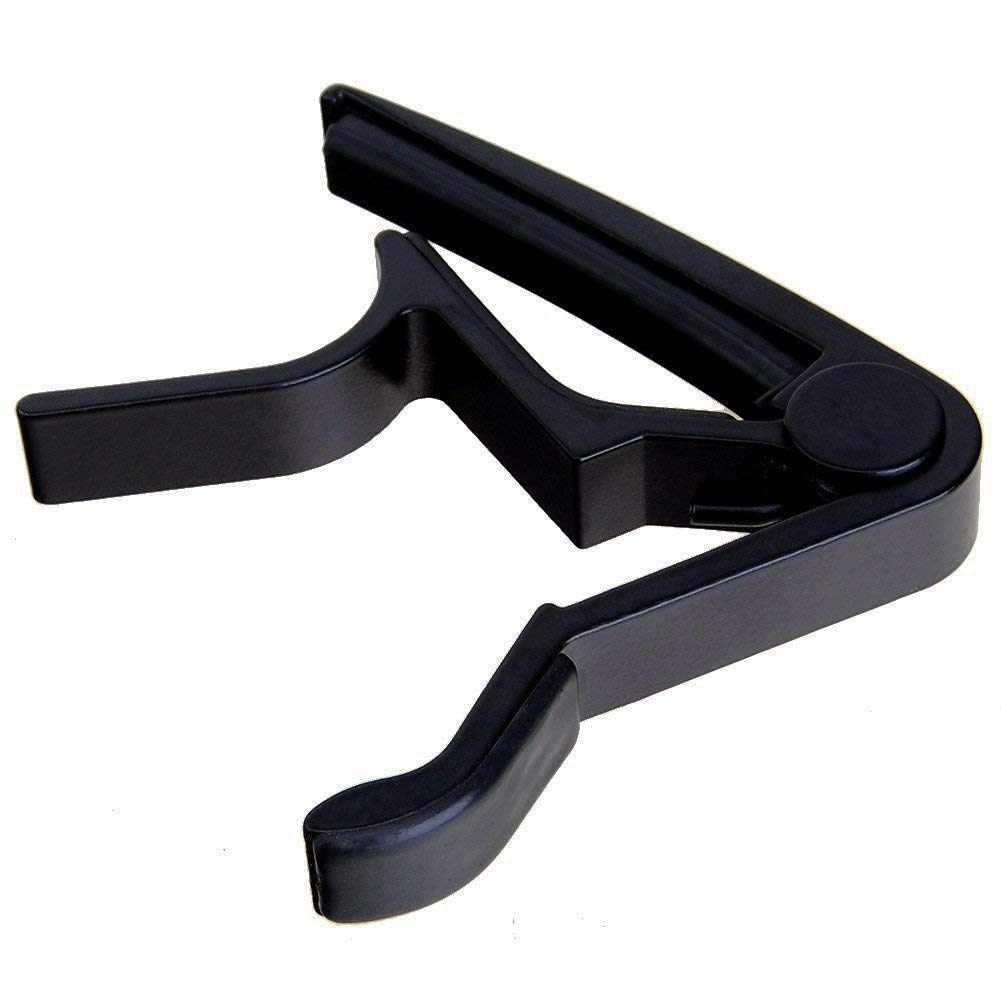 kh Guitar Capo, 6-String Acoustic & Electric Guitar Capo,SIIWOO Guitar Capo Acoustic(Black)