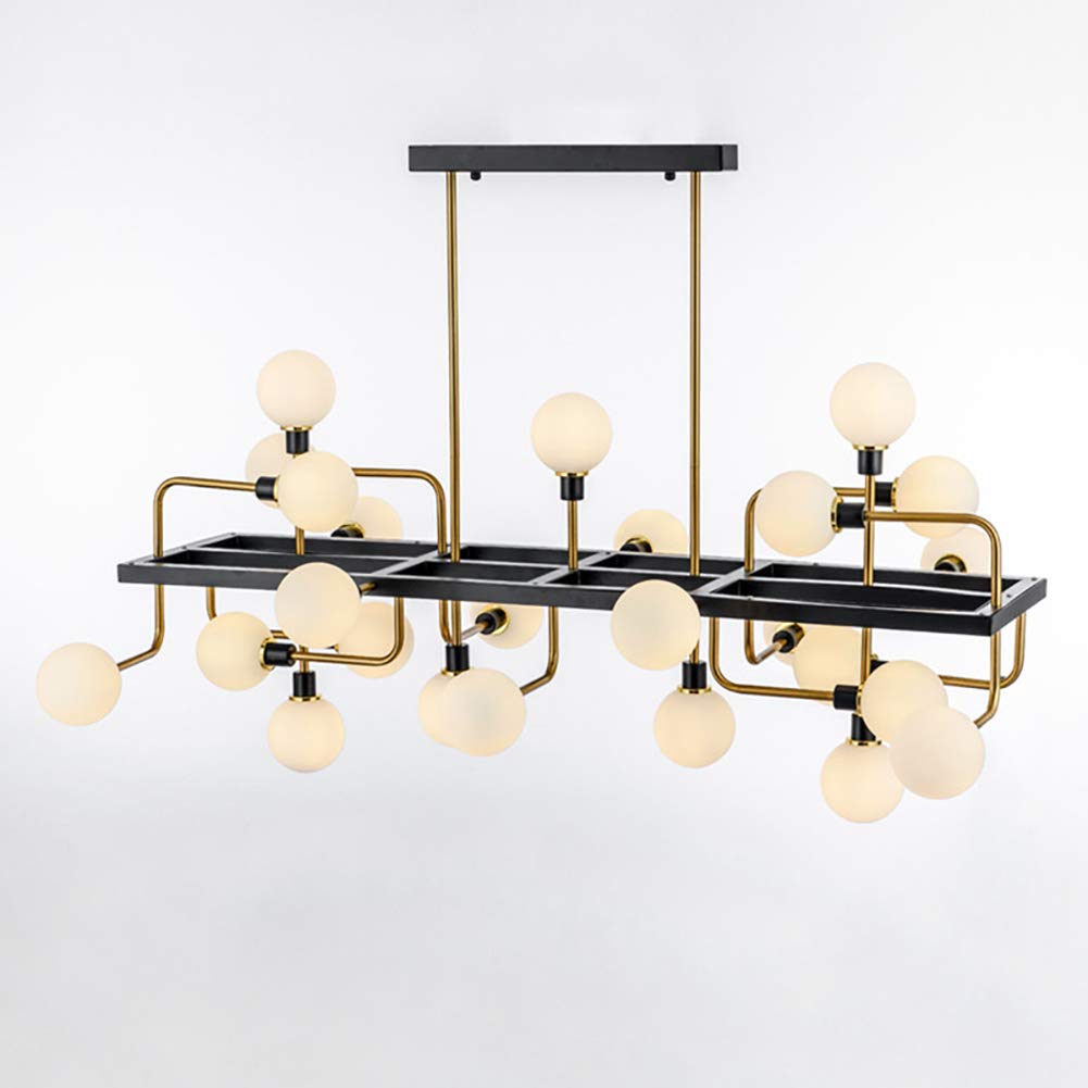 CSXSXAUO Chandelier 22 Lights Modern Sputnik Mid Century Pendant Lighting Gold Ceiling Light Fixture for Kitchen Dining Room Living Room,G9-Amber Lampshade. It's so kind of you