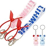2 Pack Lanyards for Keys, Wristlet Keychain,Wrist Lanyard Key Chain Set for Home Key and car Key...