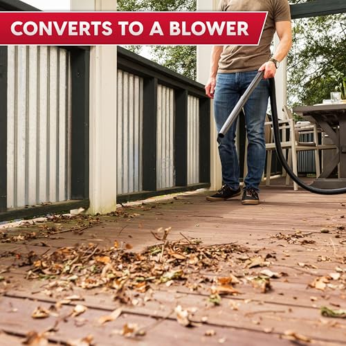 Vacmaster 5-Gallon* 4 Peak HP Stainless Steel Wet/Dry Vacuum – VOC508S 1101 - Image 7