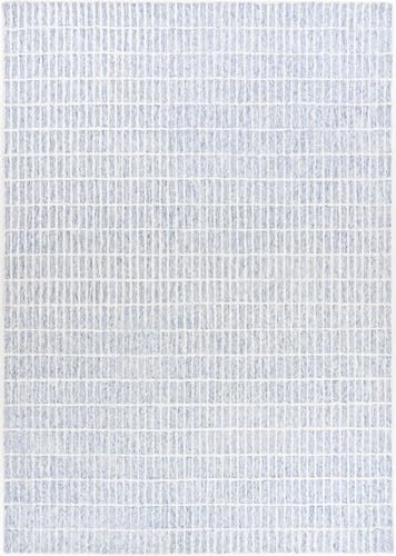 RUGORIA Hand-Tufted 100% Wool Area Rug &ndash; Unique Modern Geometric Grid Pattern, Soft...
