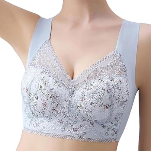 Sujetador Sin Aros Mujer Push Up Sujetadores Sin Costuras Con Relleno Cuello V Suaves Sujetador Reductor Comodos Invisible Bralette Talla Grande Ofertas Brasier Elástico Encaje Sostenes Diario Baratas