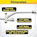 Tool Daily Foam Cannon with Pressure Washer Gun, Dual Connector Accessory, Power Washer Gun with 3/8'' Swivel Connector, Adjustable Soap Cannon with M22-14 and 1/4” Quick Connect Fittings, 1.5 Liter