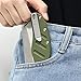 Kizer C01c (XL) Sheepdog Pocket Knife, 154CM Sheepsfoot Blade Folding Knife with Green G10 Handle, Camping Knives with Clip for Men Women, EDC Hunting Knives, V5488C2
