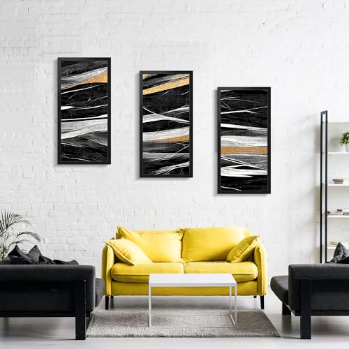 Image of LaVie Home 11x22 Picture Frame for Wall Display, 11x22 Black Picture Frame with HD Plexiglas, 11 x 22 Poster Frame 1 Pack, Display Frame for Vertical or Horizontal, Classic Collection