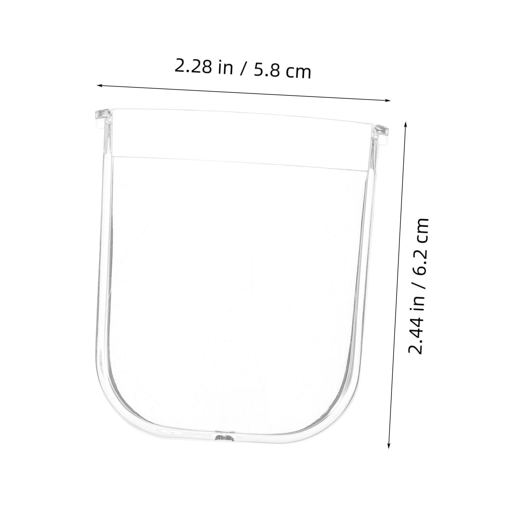 TOBBOMEY 2Pcs Drip Condensation Collector Cups for Electric Pressure Cookers Water Collection to Keep Kitchen Surfaces Dry and Tidy