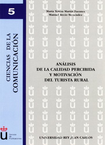 Portada de Análisis de la calidad percibida y motivación del turista rural