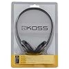 Koss KPH7 Lightweight Portable Headphone, Black