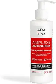 Shampoo Profissional Para Queda de Cabelo - Amplexe Tratamento Antiqueda Tripla Ação Fortalecedor Capilar Pró Crescimento Ada Tina 300ml