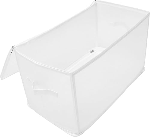 Alipis Organizador de ropa, hojas, armarios de cocina, contenedores de almacenamiento plegables, contenedores de plástico para almacenamiento de