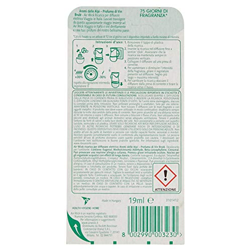 Air Wick Ricarica per Diffusore Elettrico, Frutti