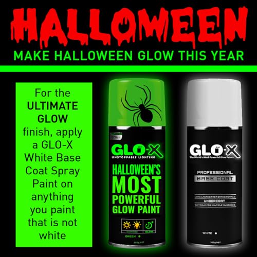 Glo-X 9351694000144 Green Halloween Glow In The Dark Spray Paint thumb #5