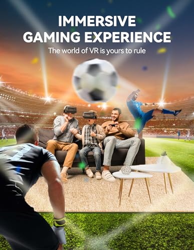 Image of TECKNET VR Headset for Phone, Virtual Reality Headsets with HD 110FOV Anti-Blue Light Lenses & Adjustable Gears, 3D VR Headset for Kids Compatible iPhone Samsung Android 4.7-7.2 inch - Black