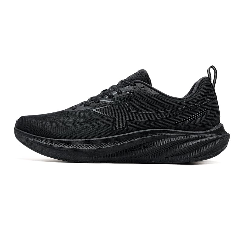 XTEP Laufschuhe Herren Extra Breit, Joggingschuhe Herren Extra Weite, Running Schuhe Breite Füße, Jogging Schuhe Gedämpft Atmungsaktive Fitness Gym Sportschuhe