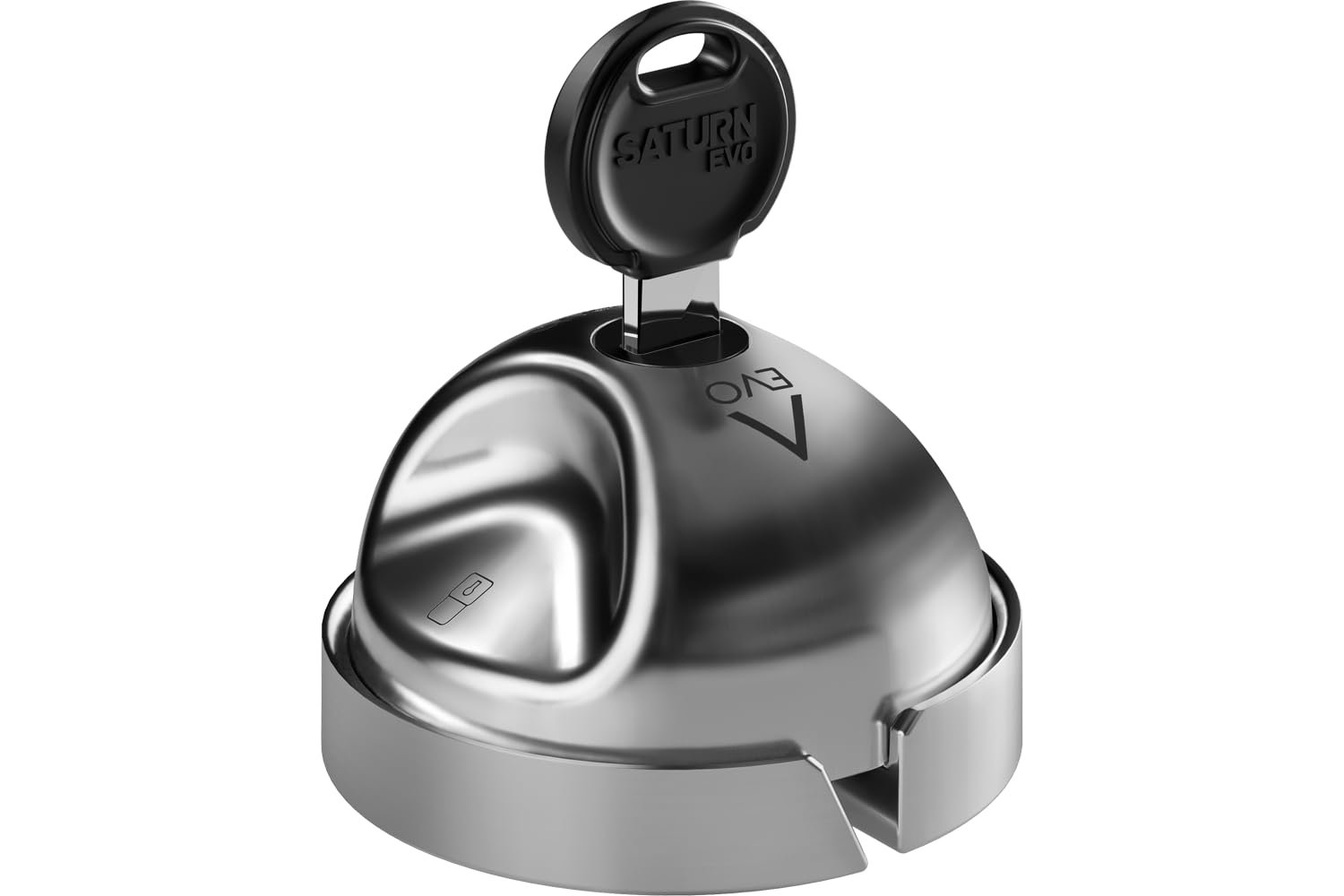 DAKEN Saturn Evo Doppio Serrature per Veicoli Commerciali per Impieghi Gravosi Blocco Manuale Acciaio Inox Set di 2