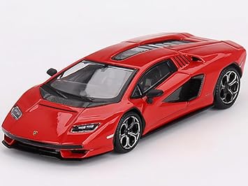 Lambo Countach LPI 800-4 Rosso Mars Red Limited Edition to 5400 Pieces Worldwide 1/64 Diecast Model Car by Mini GT MGT00720