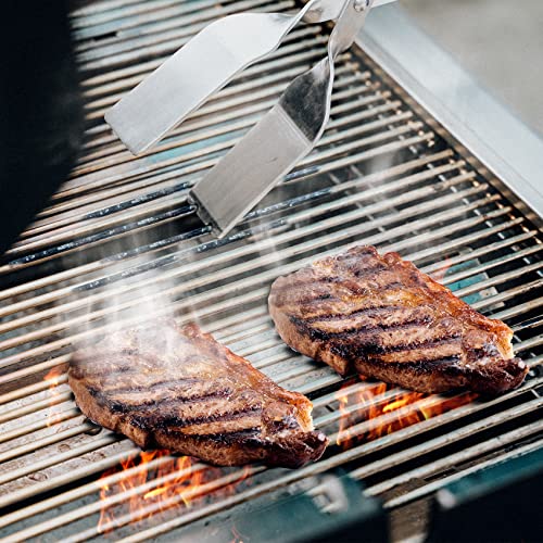 Kenmeister Chef Barbecue Grilling Tong, Extra Long Bbq Grill Tool With Handle, Easy To Control Wide Grip Kitchen Tongs For Grilling, Camping, Tailgating, Outdoor/Indoor Cooking Activities #TOP4