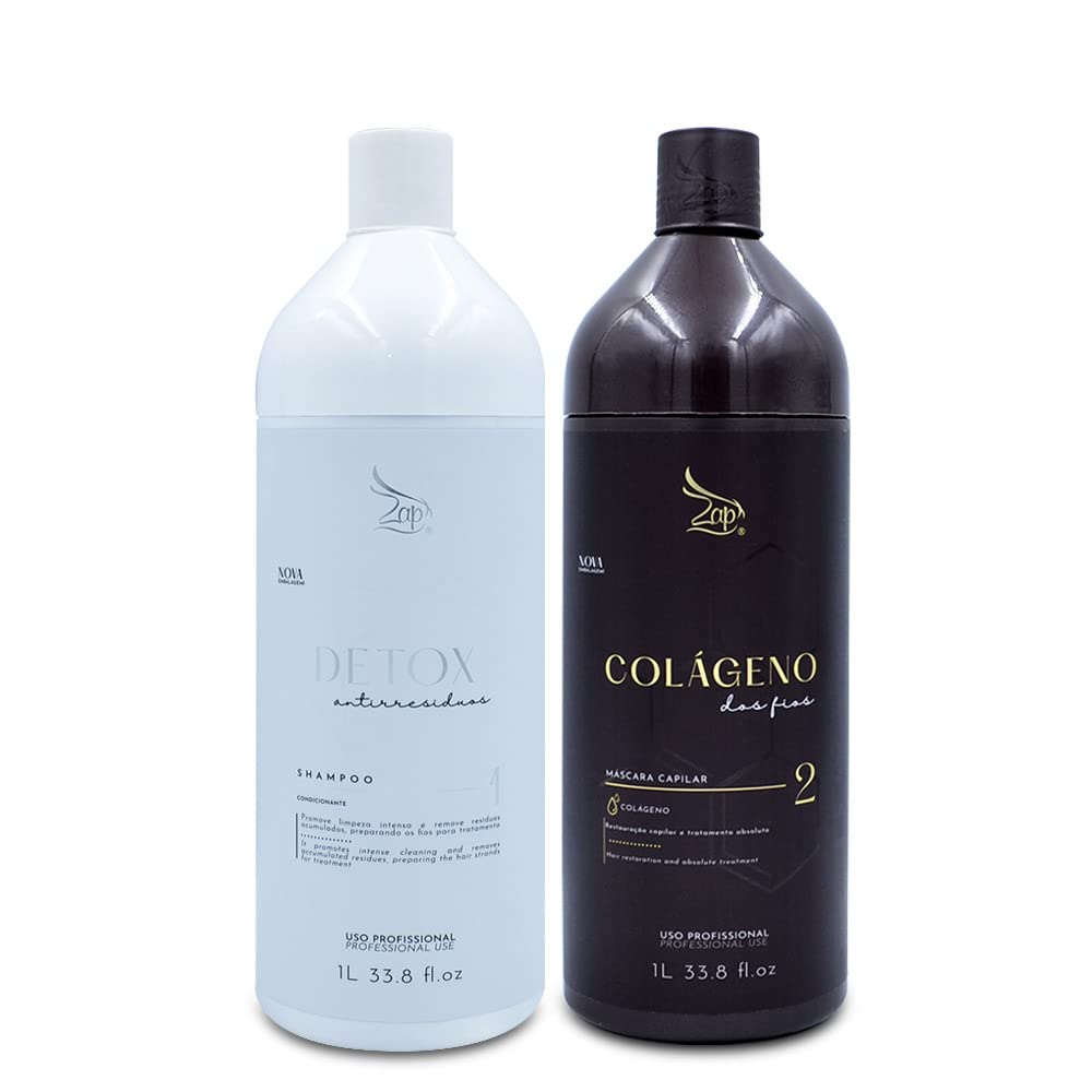 Progressive Brush Zap Collagene liscio in plastica ricca di collagene e cheratina 2L / 67.6fl.oz