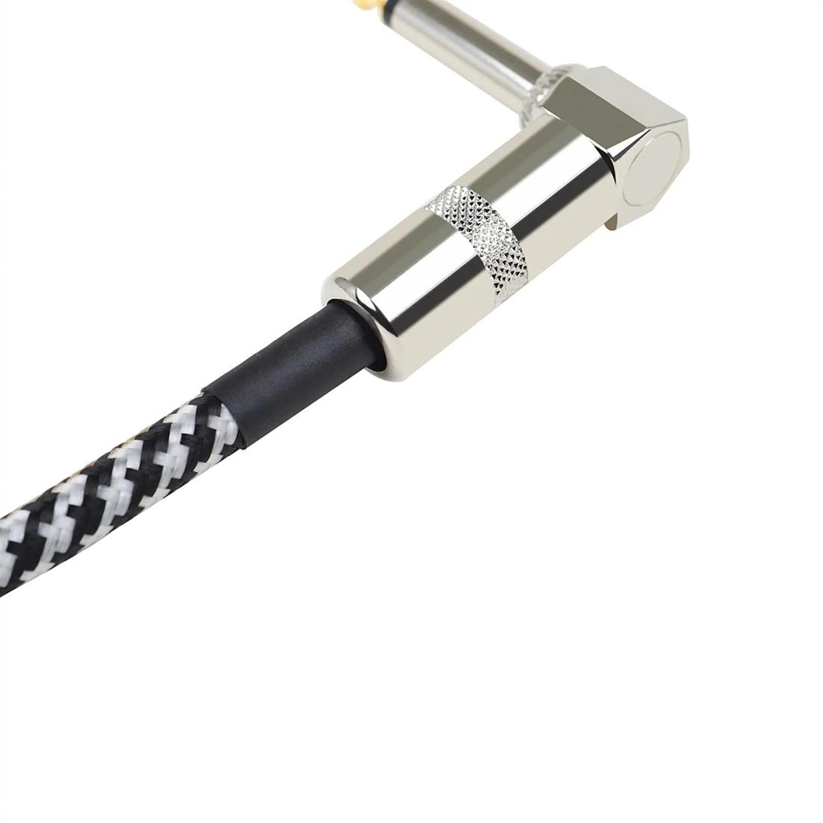 Accessori Per Cavi Per Amplificatori Musicali Per Chitarra Elettrica, Basso Cavi Audio Intrecciati In Nylon Da 6,5 ​​a 6,5 ​​Jack Cavo Audio per Strumento Chitarra