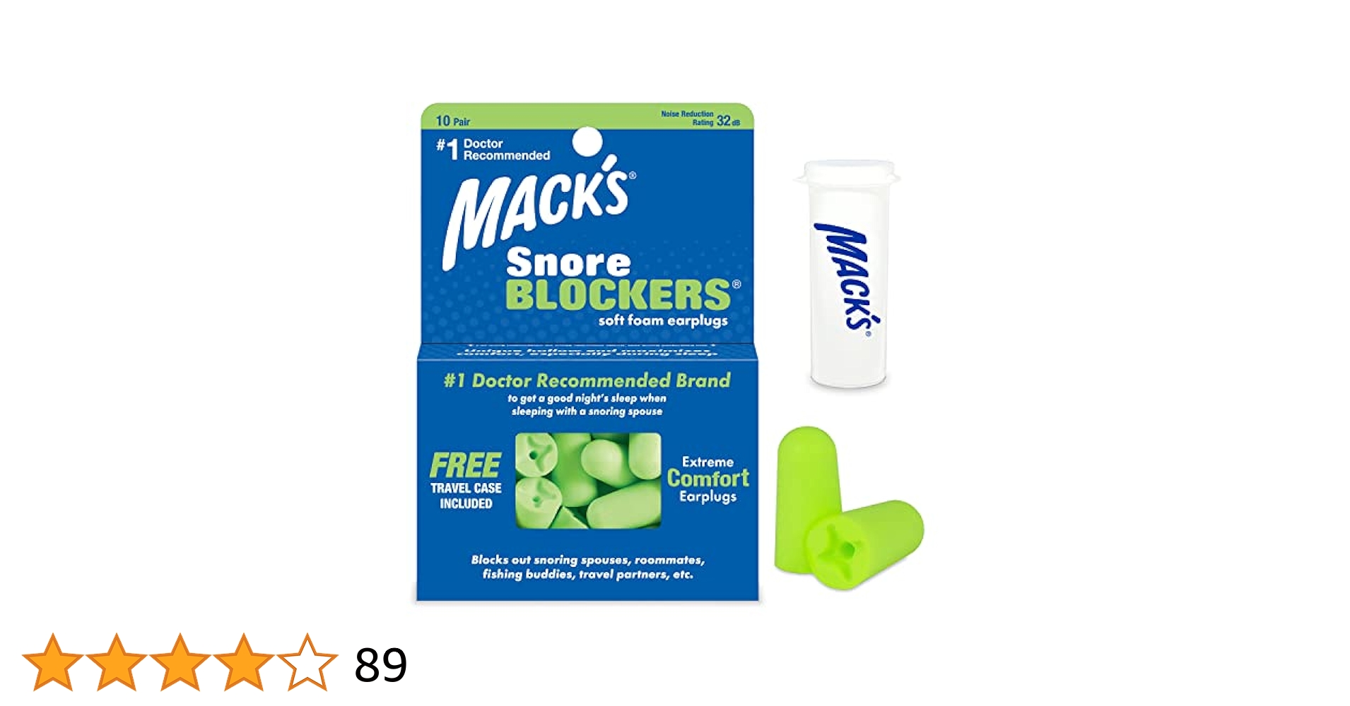 Ear Ammou00ae Soft Foam Ear Plugs For Men - Mack's Ear Plugs