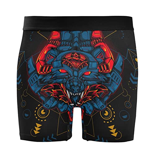 Bóxer para hombre calzoncillos ropa interior elástica lobo