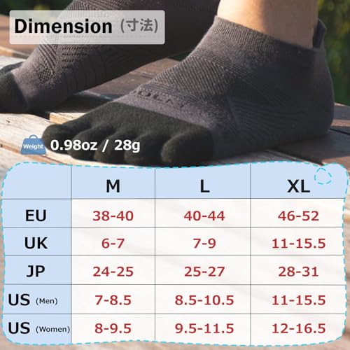 Azarxis Running Ankle Toe Socks Coolmax for Women Men Lightweight High Performance Athletic Five Finger Socks 3 Pairs2