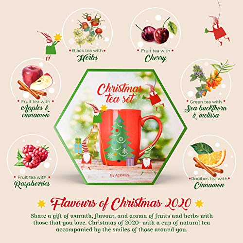 ACORUS Christmas Tea Gift Set (60 Tea Bags)