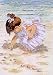 Janlynn Counted Cross Stitch Kit, Collecting Shells